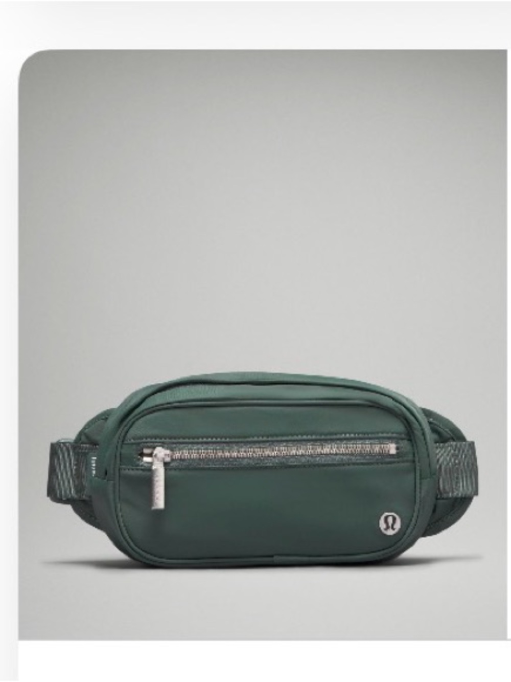 lululemon athletica dark forest Green Waist Bag